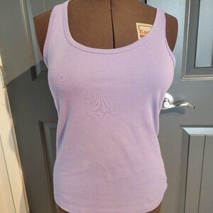 Joe fresh purple tank top